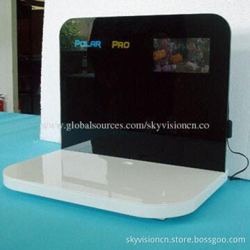 8-inch Acrylic/wooden digital photo frame with 800*600P resolution, auto copy/play HD video